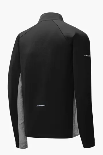 Sport-Tek Sport-Wick Stretch Contrast 1/4-Zip Pullover — view 6