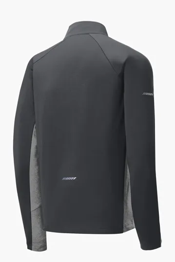 Sport-Tek Sport-Wick Stretch Contrast 1/4-Zip Pullover — view 7