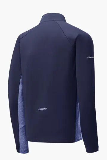 Sport-Tek Sport-Wick Stretch Contrast 1/4-Zip Pullover — view 8