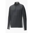 Sport-Tek Sport-Wick Stretch Contrast 1/4-Zip Pullover — view 3