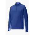 Sport-Tek Sport-Wick Stretch Contrast 1/4-Zip Pullover — view 5
