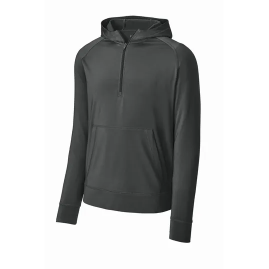 Sport-Tek Sport-Wick Stretch 1/2-Zip Hoodie — view 10