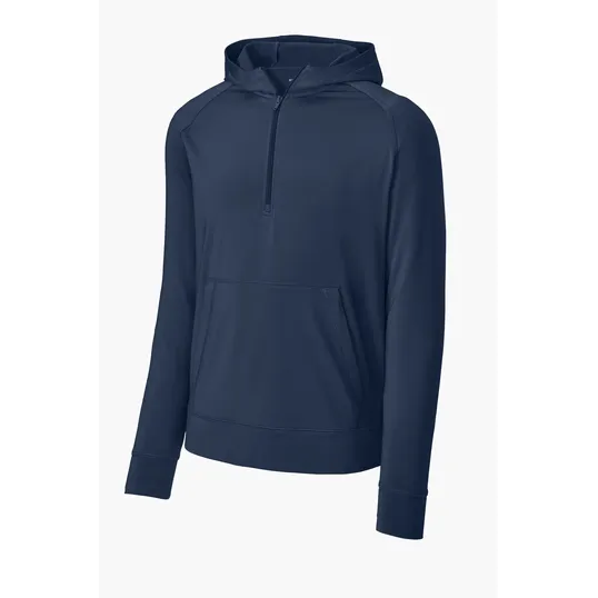 Sport-Tek Sport-Wick Stretch 1/2-Zip Hoodie — view 4