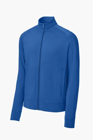 Sport-Tek Sport-Wick Stretch Full-Zip Cadet Jacket — view 6