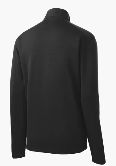 Sport-Tek Sport-Wick Textured 1/4-Zip Pullover — view 9