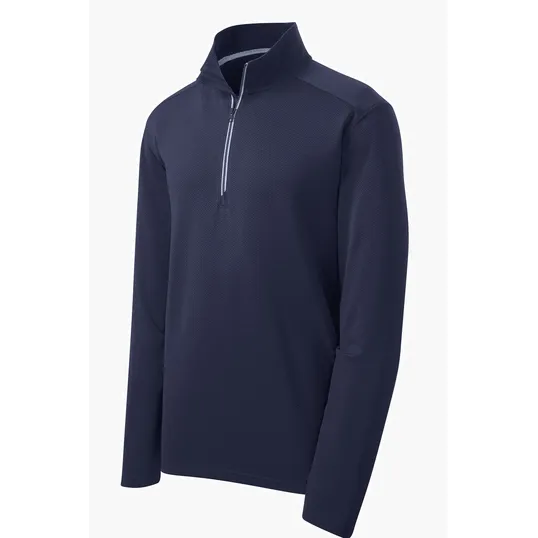 Sport-Tek Sport-Wick Textured 1/4-Zip Pullover — view 7