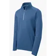 Sport-Tek Sport-Wick Textured 1/4-Zip Pullover — view 3