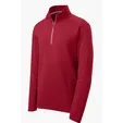 Sport-Tek Sport-Wick Textured 1/4-Zip Pullover — view 4
