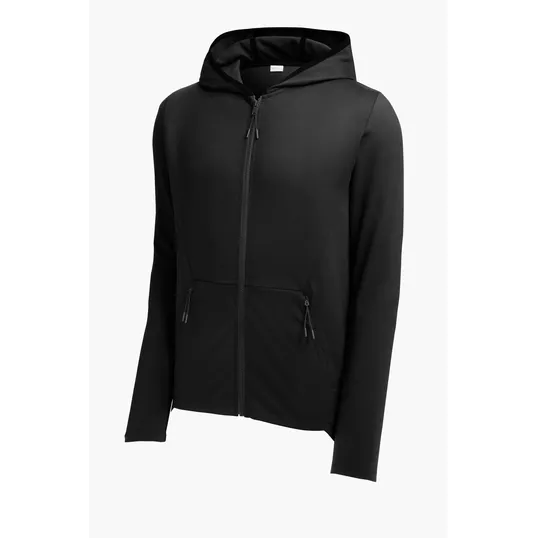Sport-Tek Circuit Hooded Full-Zip — view 2