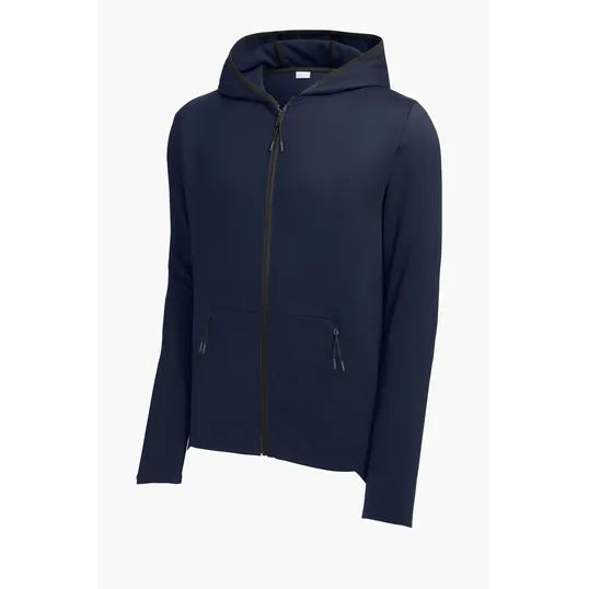 Sport-Tek Circuit Hooded Full-Zip — view 4