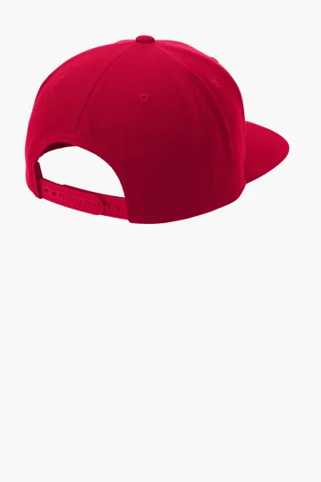 Sport-Tek YP Classics Flat Bill Snapback Cap — view 18