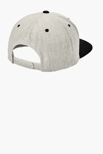 Sport-Tek YP Classics Flat Bill Snapback Cap — view 22