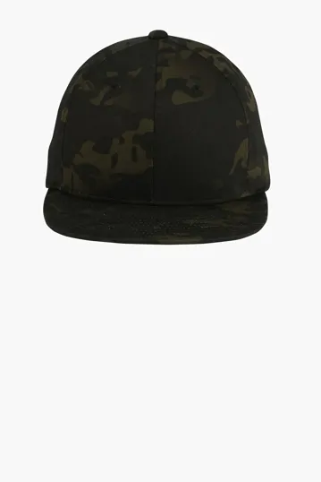 Sport-Tek YP Classics Flat Bill Snapback Cap — view 11