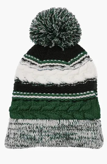 Sport-Tek Pom Pom Team Beanie — view 2