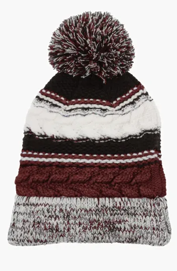 Sport-Tek Pom Pom Team Beanie — view 4