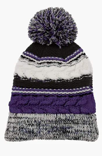 Sport-Tek Pom Pom Team Beanie — view 6