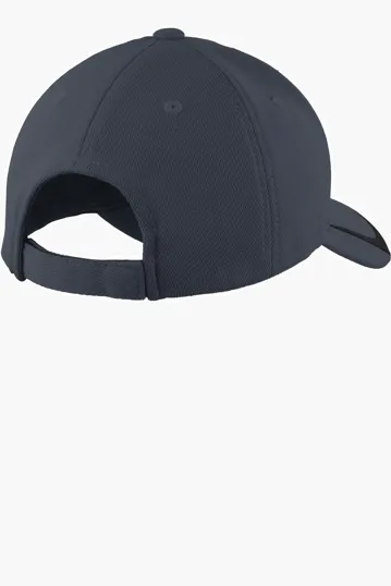 Sport-Tek Pique Colorblock Cap — view 3