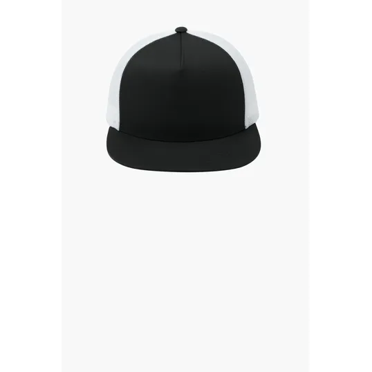 Sport-Tek YP Classics 5-Panel Classic Trucker Mesh Back Cap — view 8