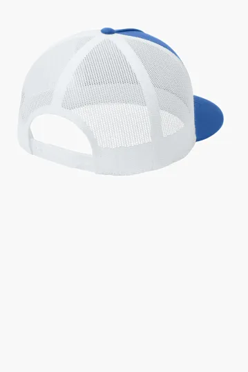 Sport-Tek YP Classics 5-Panel Classic Trucker Mesh Back Cap — view 4