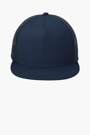 Sport-Tek YP Classics 5-Panel Classic Trucker Mesh Back Cap — view 2