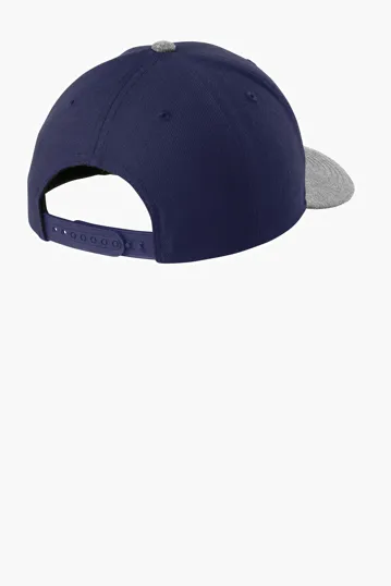 Sport-Tek YP Classics Curve Bill Snapback Cap — view 17