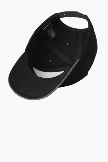 Sport-Tek YP Classics Curve Bill Snapback Cap — view 3