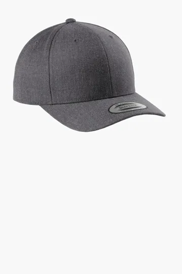 Sport-Tek YP Classics Curve Bill Snapback Cap — view 4