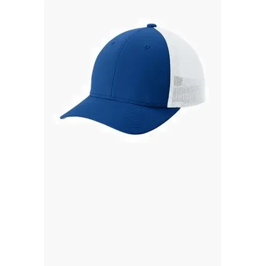 Sport-Tek Stretch-Tek Mesh Back Cap