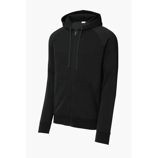 Sport-Tek Drive Fleece Hooded Full-Zip — view 2