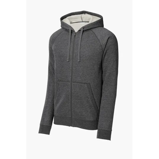 Sport-Tek Drive Fleece Hooded Full-Zip — view 3
