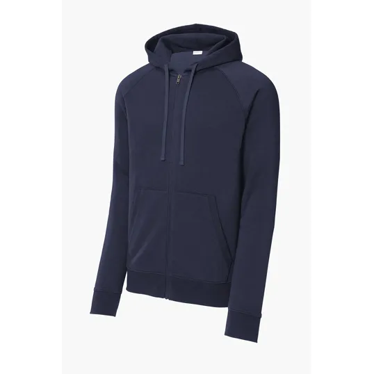 Sport-Tek Drive Fleece Hooded Full-Zip — view 4