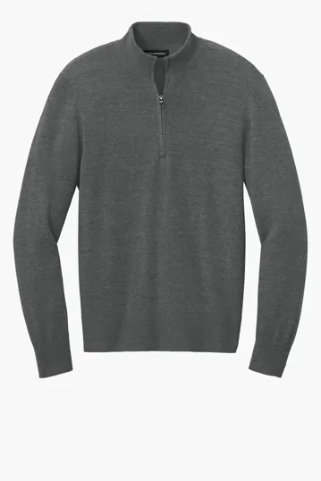 Port Authority Easy Care 1/4-Zip Tri-Blend Sweater — view 3