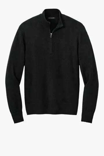 Port Authority Easy Care 1/4-Zip Tri-Blend Sweater — view 4