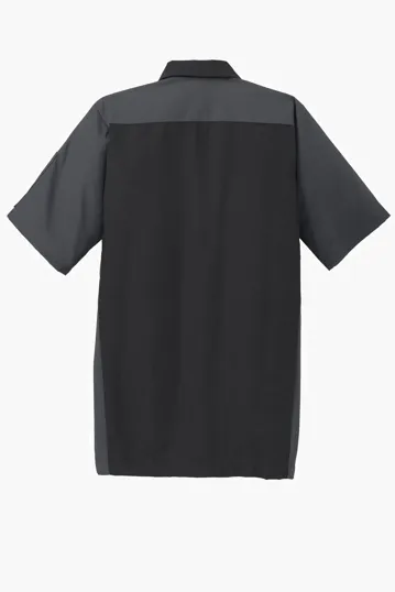 Red Kap Short Sleeve Ripstop Crew Shirt — view 6