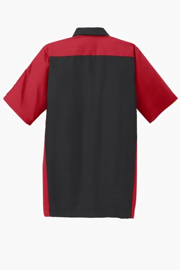 Red Kap Short Sleeve Ripstop Crew Shirt — view 7
