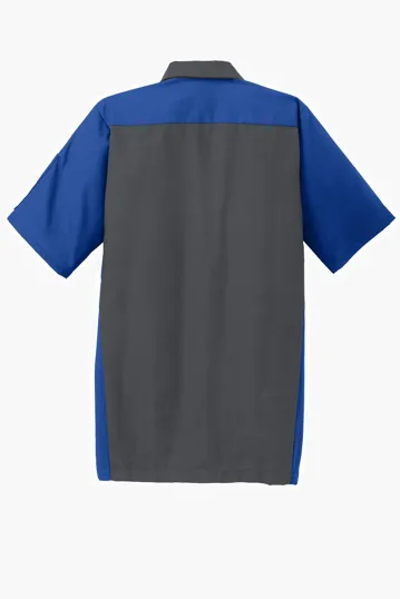 Red Kap Short Sleeve Ripstop Crew Shirt — view 9