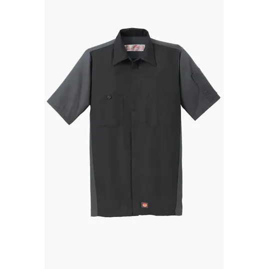 Red Kap Short Sleeve Ripstop Crew Shirt — view 2