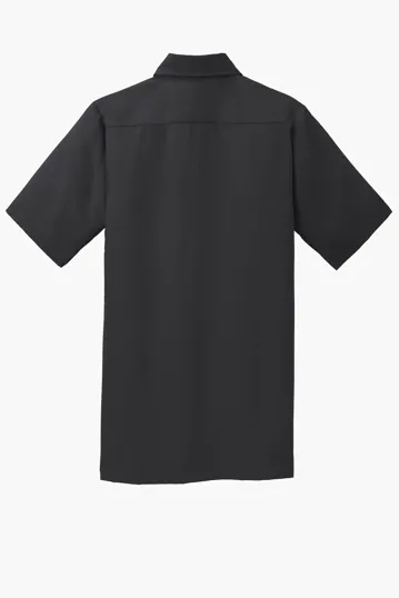 Red Kap Short Sleeve Solid Ripstop Work Shirt — view 5