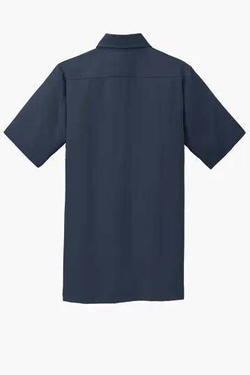 Red Kap Short Sleeve Solid Ripstop Work Shirt — view 7