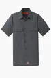 Red Kap Short Sleeve Solid Ripstop Work Shirt — view 3