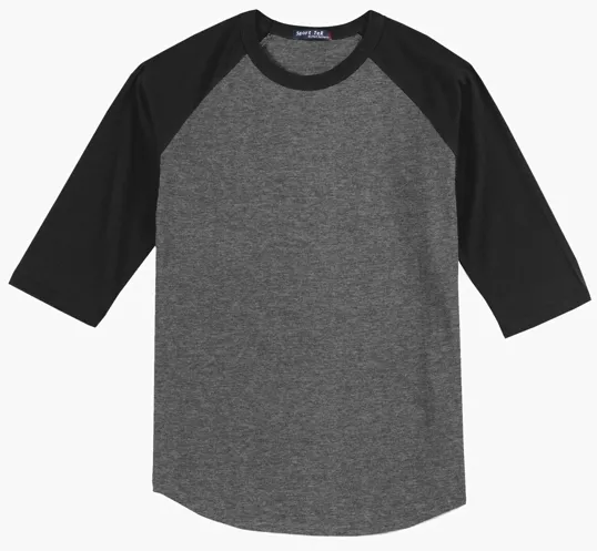 Sport-Tek Colorblock Raglan Jersey — view 11