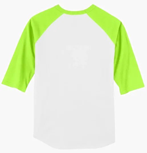 Sport-Tek Colorblock Raglan Jersey — view 9