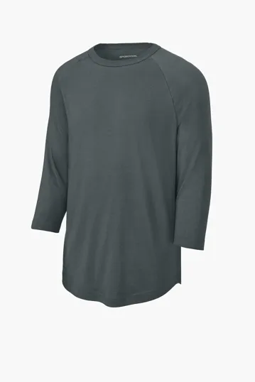 Sport-Tek Colorblock Raglan Jersey — view 2