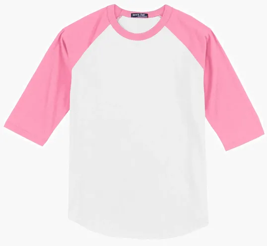 Sport-Tek Colorblock Raglan Jersey — view 3