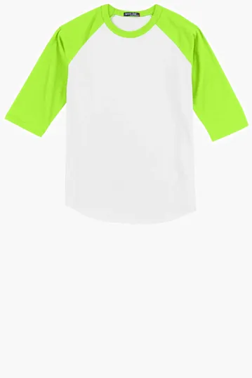 Sport-Tek Colorblock Raglan Jersey — view 5