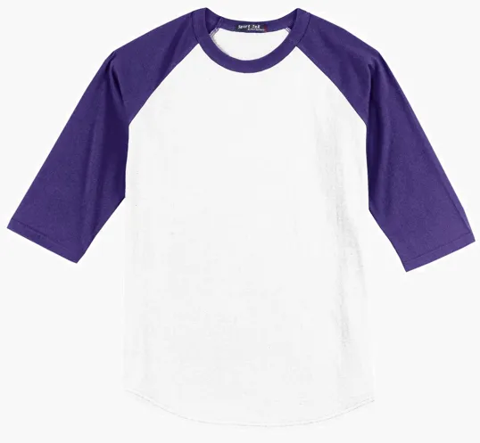 Sport-Tek Colorblock Raglan Jersey — view 23