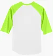 Sport-Tek Colorblock Raglan Jersey — view 9