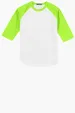 Sport-Tek Colorblock Raglan Jersey — view 5