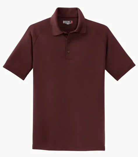Sport-Tek Dry Zone Raglan Polo — view 5