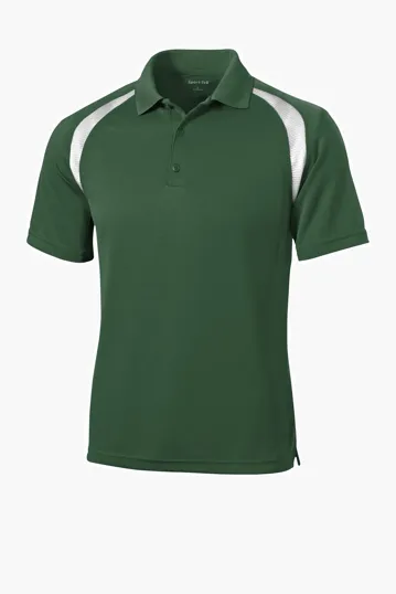Sport-Tek Dry Zone Colorblock Raglan Polo — view 3